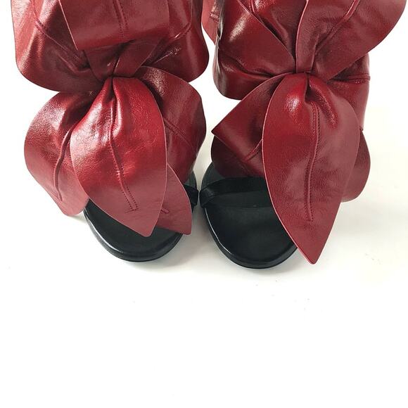 Giuseppe Zanotti Lilium Flower Appliqué Strappy High Heel Sandals 37 - Picture 5 of 13